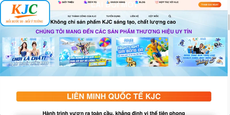Quá trình phát triển ấn tượng của liên minh KJC