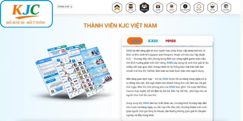Top 3 thành viên nổi tiếng hàng đầu tại KJC